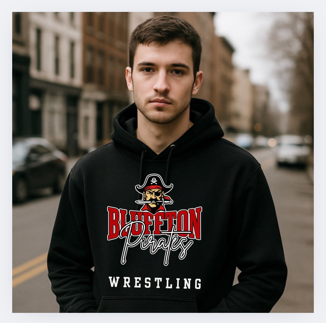 Pirate Wrestling Hoodie